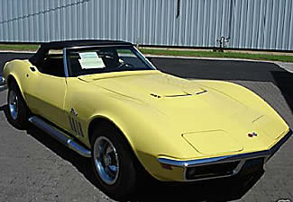 Corvette Stingray Black on Speed  Numbers Match  Daytona Yellow With Black Interior And Black